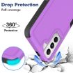 Samsung Galaxy S21 5G Purple PC + TPU Phone Case 2 in 1 - 3