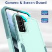Samsung Galaxy S21+ 5G Light Green PC TPU Phone Case 2 in 1 - 5