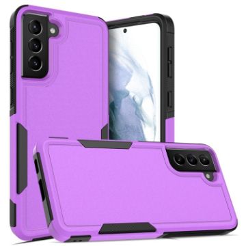Samsung Galaxy S21+ 5G Purple PC TPU Phone Case 2 in 1 - 1