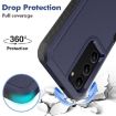 Samsung Galaxy S23+ 5G Dark Blue PC + TPU Phone Case 2 in 1 - 3