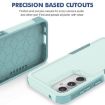 Samsung Galaxy S23 FE 5G Phone Case, 2 in 1 PC + TPU, Light Green - 2