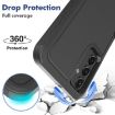 Samsung Galaxy A15 5G Phone Case - 2 in 1 PC + TPU (Black) - 3