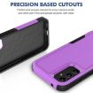 Samsung Galaxy A34 5G Phone Case - 2 in 1 PC + TPU, Purple - 2