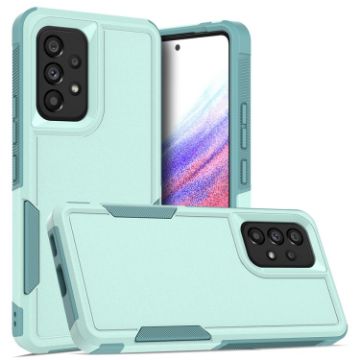 Samsung Galaxy A53 5G Phone Case, 2 in 1 PC + TPU, Light Green - 1