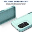 Samsung Galaxy A53 5G Phone Case, 2 in 1 PC + TPU, Light Green - 2