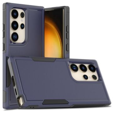 Samsung Galaxy S24 Ultra 5G Case, 2 in 1 PC + TPU, Dark Blue - 1