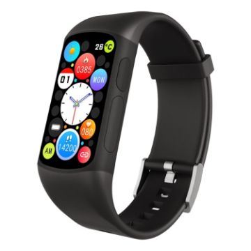 Spovan H7 Smart Sport Watch, BT5.3, Health Monitor, IP67, 1.47" (Black) - 1