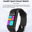 Spovan H7 Smart Sport Watch, BT5.3, Health Monitor, IP67, 1.47" (Black) - 4