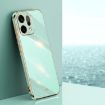 OPPO Reno14 5G XINLI 6D Electroplate TPU Case - Mint Green - 1