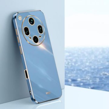 OPPO Find X8 Ultra XINLI 6D Electroplate TPU Case - Celestial Blue - 1