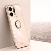 OPPO Reno14 5G Pink TPU Phone Case with Ring Holder - Global XINLI 6D - 1