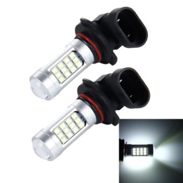 2 PCS 9005 10W 900LM 8000K 42 SMD-2835 LED Car Fog Lights 12V White - 1
