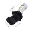 2 PCS 9005 10W 900LM 8000K 42 SMD-2835 LED Car Fog Lights 12V White - 3