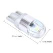 T10 2W LED Car Clearance Lights 2PCS, 12V Ice Blue SMD-3030 Lamp - 5