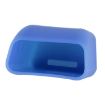 Blue Safe Rubber Car Seat Belt Clips Locking Buckles Protective Cover - 4