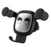 Big Eyes Pattern Gravity Air Vent Car Mount Phone Holder - Black - 2