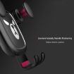 Big Eyes Pattern Gravity Air Vent Car Mount Phone Holder - Black - 9
