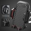 Black Multi-function Car Mount Phone Holder - Suction Cup Navigation Frame - 7