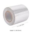5m Exhaust Wrap Heat Shield Aluminum Foil Paper Heat Resistant (Silver) - 2