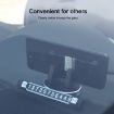 Car Instrument Panel Phone Holder & Parking Card - Black, Multi-function - 8