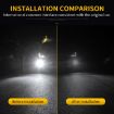 2 PCS 9006 Car Fog Light 66LEDs SMD-2016 6000K 655LM DC9-16V 8.2W - 9