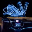 2M Blue LED Strip Light for Car Decoration - Flexible Cold Light - 1