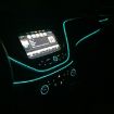 2M Blue LED Strip Light for Car Decoration - Flexible Cold Light - 8