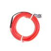Red 2M Cold Light Flexible LED Strip for Car Decoration - 2