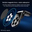 Magnetic Car Phone Holder Bracket - Silver Air Outlet Mount - 4
