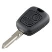 PEUGEOT 206 2-Button Remote Car Key with Chip & Battery, 433MHz - 1