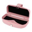 Pink Car Multi-functional Glasses Case with Card Slot - Flat Style - 2