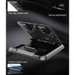 Carbon Fiber Texture Silicon Phone Holder for 3.5-6.8" Cellphones - 5