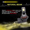 2 PCS 9005 Car LED Fog Light Yellow 12V-24V 12W 3000K 800LM 12LEDs - 6