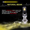 H1 Car LED Fog Light 2PCS 12W 3000K 800LM 12LEDs SMD-3030 Yellow - 6