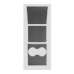 Tesla Model 3 Central Control Panel Sticker Matte Black Scratch-proof PVC - 2