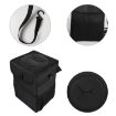 Car Back Seat Hook Garbage Can & Storage Box - Compact & Convenient - 3