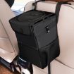 Car Back Seat Hook Garbage Can & Storage Box - Compact & Convenient - 6