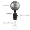 Blue Car Threaded Shifter Gear Shift Knob Adapter 12 x 1.25 - 5