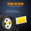 2 PCS DC9-36V 20W 6000K 3000K 2000LM Motorcycle Dual Color Headlights - 6