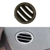 Mercedes-Benz C Class W204 Brown Left Dashboard Air Outlet Circular - 1