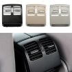 Mercedes-Benz W204 Rear AC Outlet Panel 2007-2014, Left Drive, Black - 2