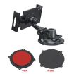 Dashboard Tablet Holder with PU Suction Cup & Tray for Car Windshield - 2
