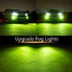 H4 DC12V 7.8W Lime Green Car LED Fog Light - 1 Pair - 6