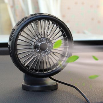 Portable Car Air Outlet Cooling Fan F203B with Aromatherapy - Electric - 1