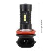 H11/H8 12V 4.3W 6000K 500LM Car Fog Lights 12LEDs SMD-2525 2PCS - 4