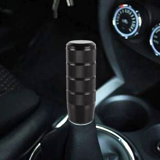 Universal Black Car Gear Shift Knob - Threaded Post Gear Head - 1