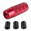 Red Universal Car Gear Shift Knob - Threaded Post Gear Head - 4