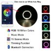 2 PCS 12V-30V 30W 1440LM 12LED 4" Car Fog Light White Background - 8