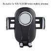 360 Rotating Telescopic Suction Cup Phone Holder for Car - Grey - 5