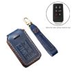 Volvo 6-Button Key Case - Hallmo Black Cowhide Leather Cover - 3